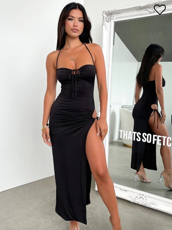 Thats So Fetch Dresses & Skirts - Thats So Fetch Imana Maxi Dress in Black